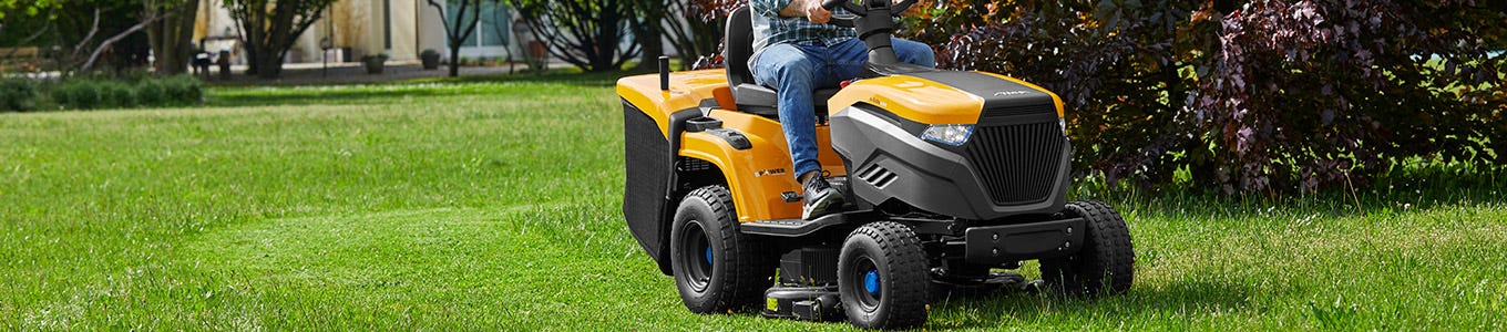 Accu tuintractor