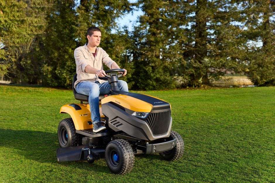 Battery garden Tractor Tornado 7108e STIGA