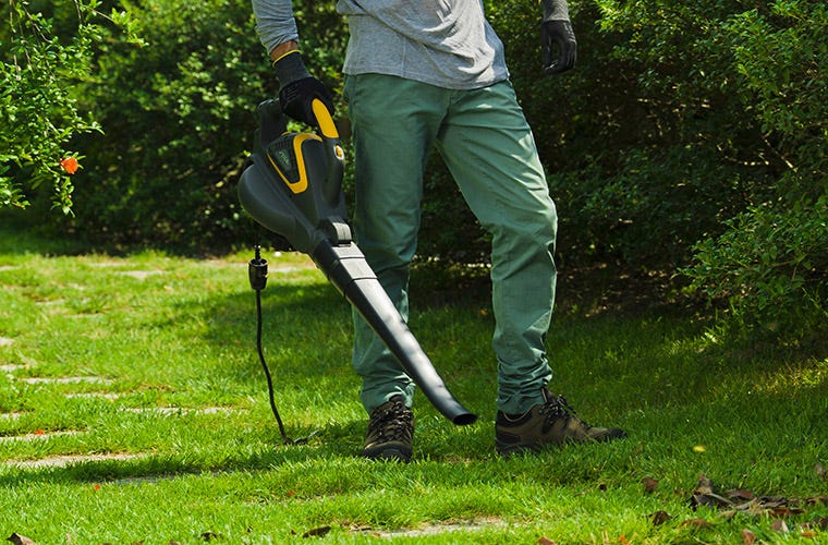 Electric leaf blowers