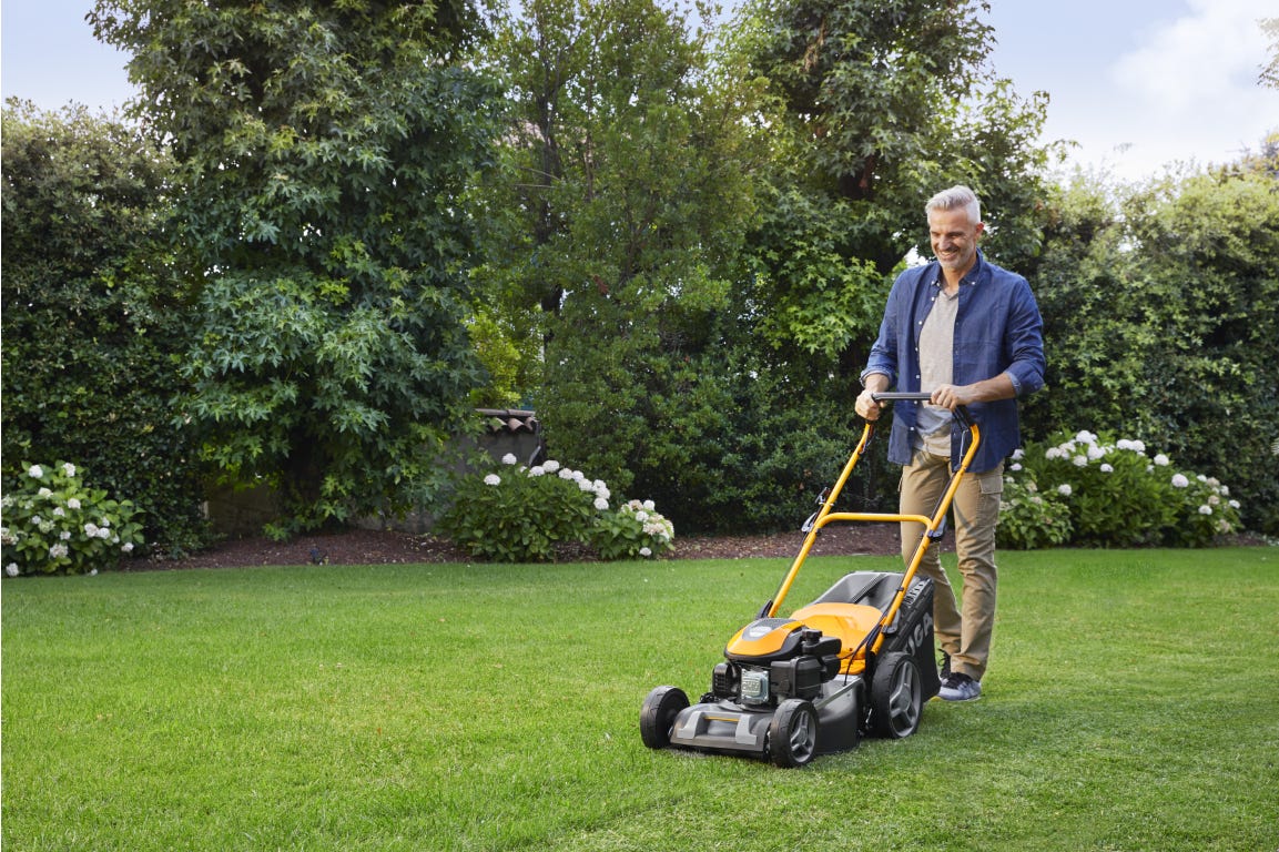 Stiga combi 48 sq lawn mower STIGA Combi 48 SQ lawn mower with mulching cut function