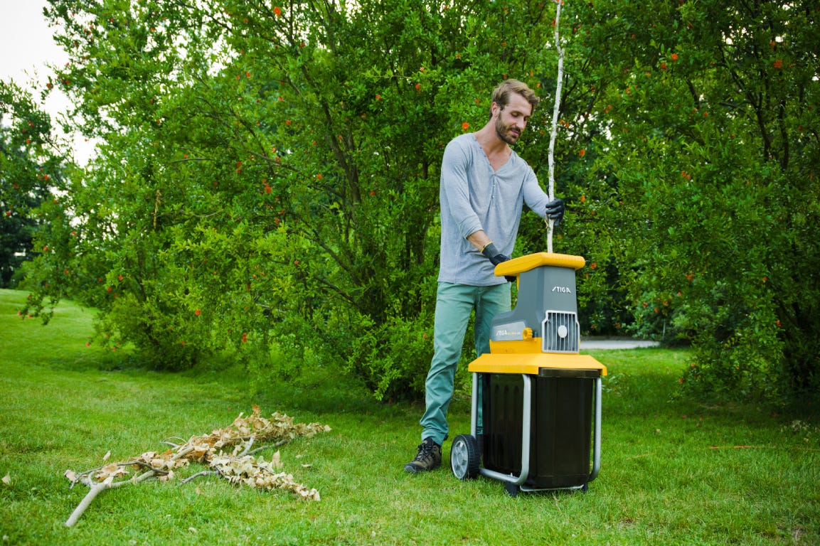 STIGA Bio Silent 2500 electric Shredder for garden waste