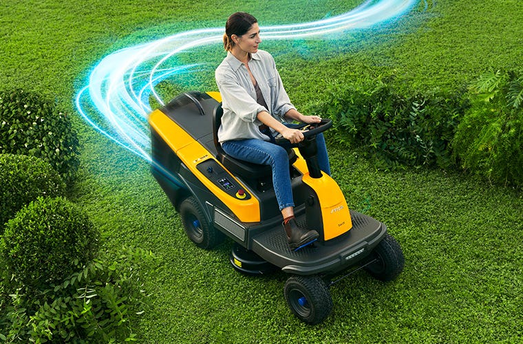 Swift lawn mower battery discount