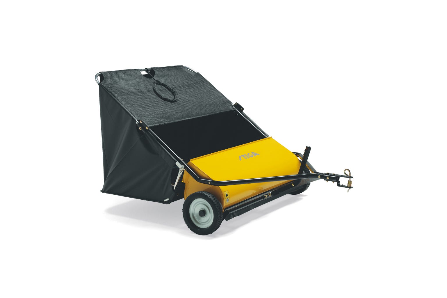 STIGA grass & leaf collector accessory for STIGA front mowers is a perfect partner during spring and autumn