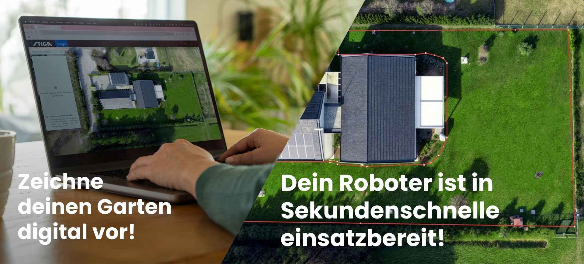 Sofortige digitale Gartenkartierung