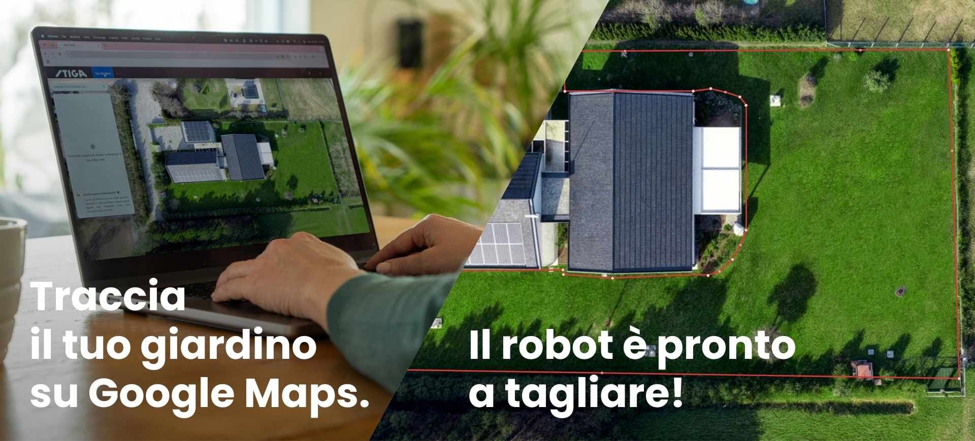 mappatura digitale del giardino