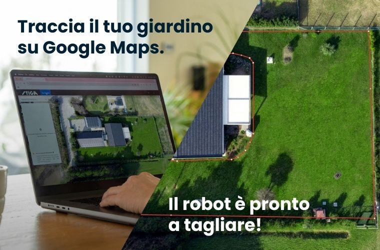 mappatura digitale del giardino