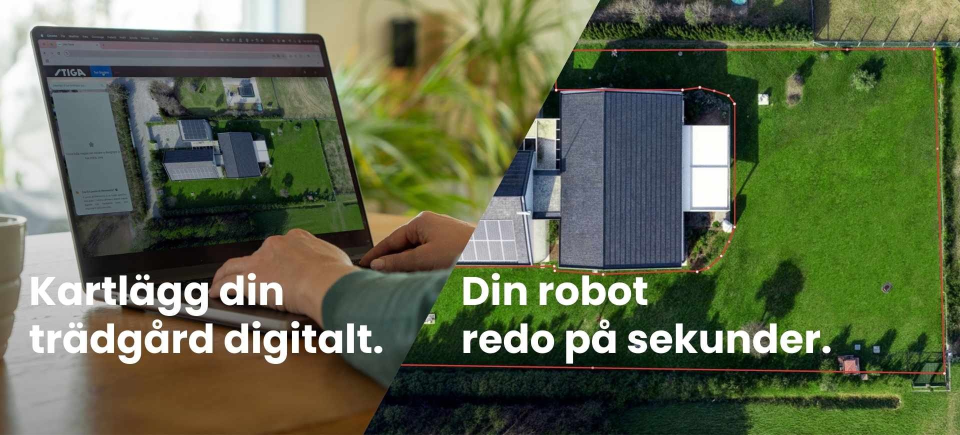 Omedelbar digital trädgårdskartläggning