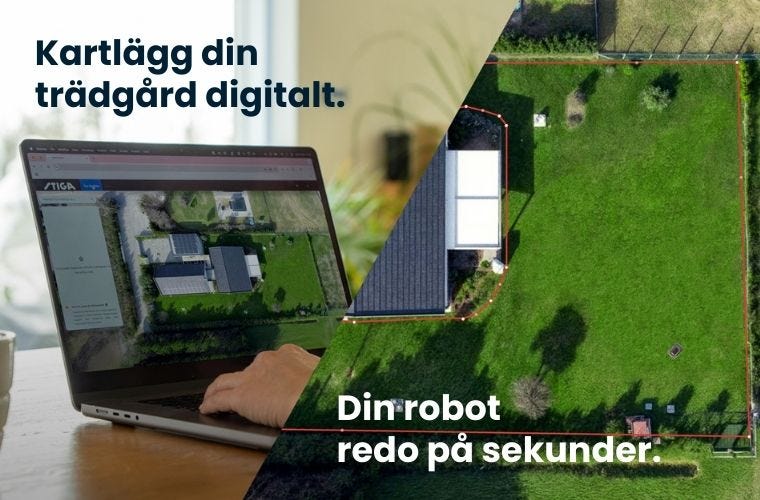 Omedelbar digital trädgårdskartläggning